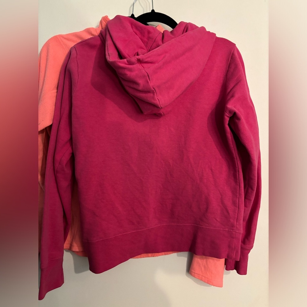 The North Face Womens Medium 1 Dark Pink Full Zip Hoody & 1 Bright Pink Fleece - Picture 4 of 13